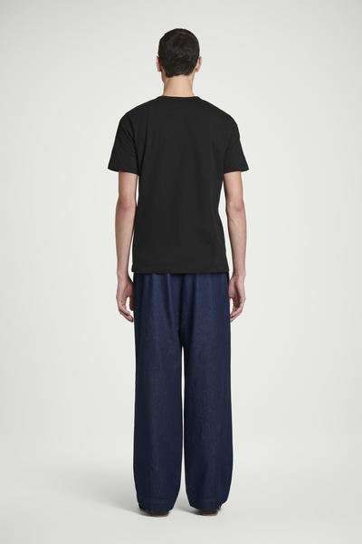 COS レギュラーフィット ブラッシュドコットンTシャツ