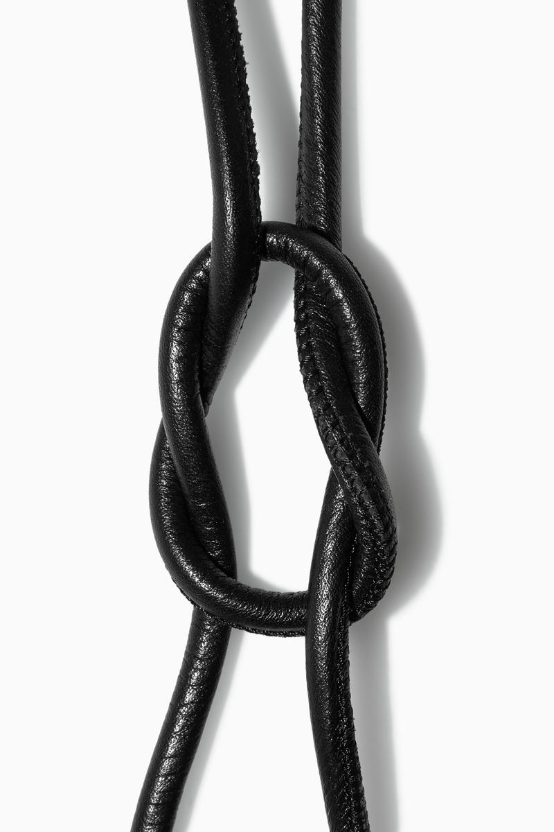 LEATHER ROPE BELT レザーロープベルト｜COS コス 公式オンラインストア