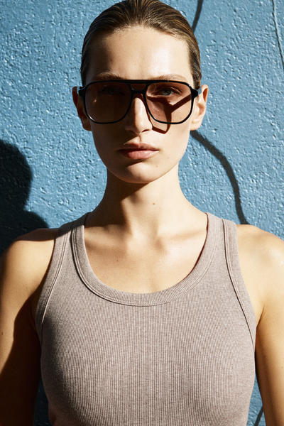 COS リブ編みタンクトップ