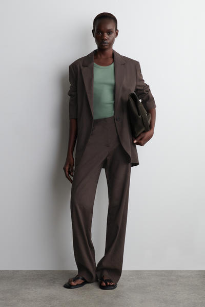 COS リブ編みタンクトップ