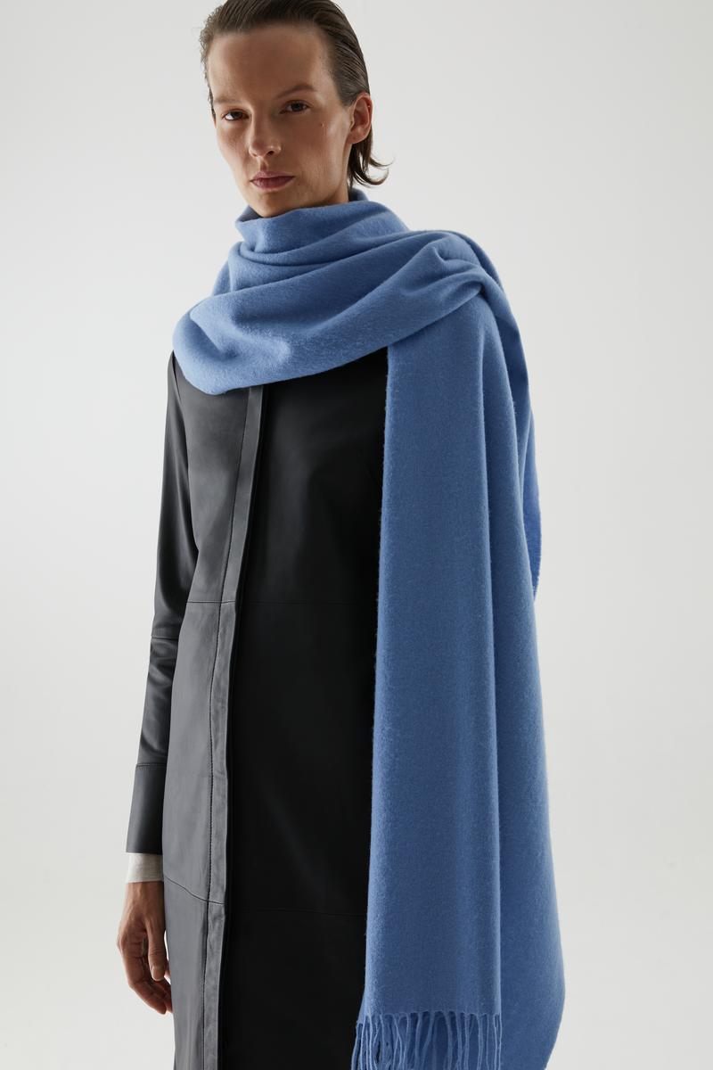 WOOL SCARF ウールカシミヤスカーフ｜COS コス 公式オンラインストア