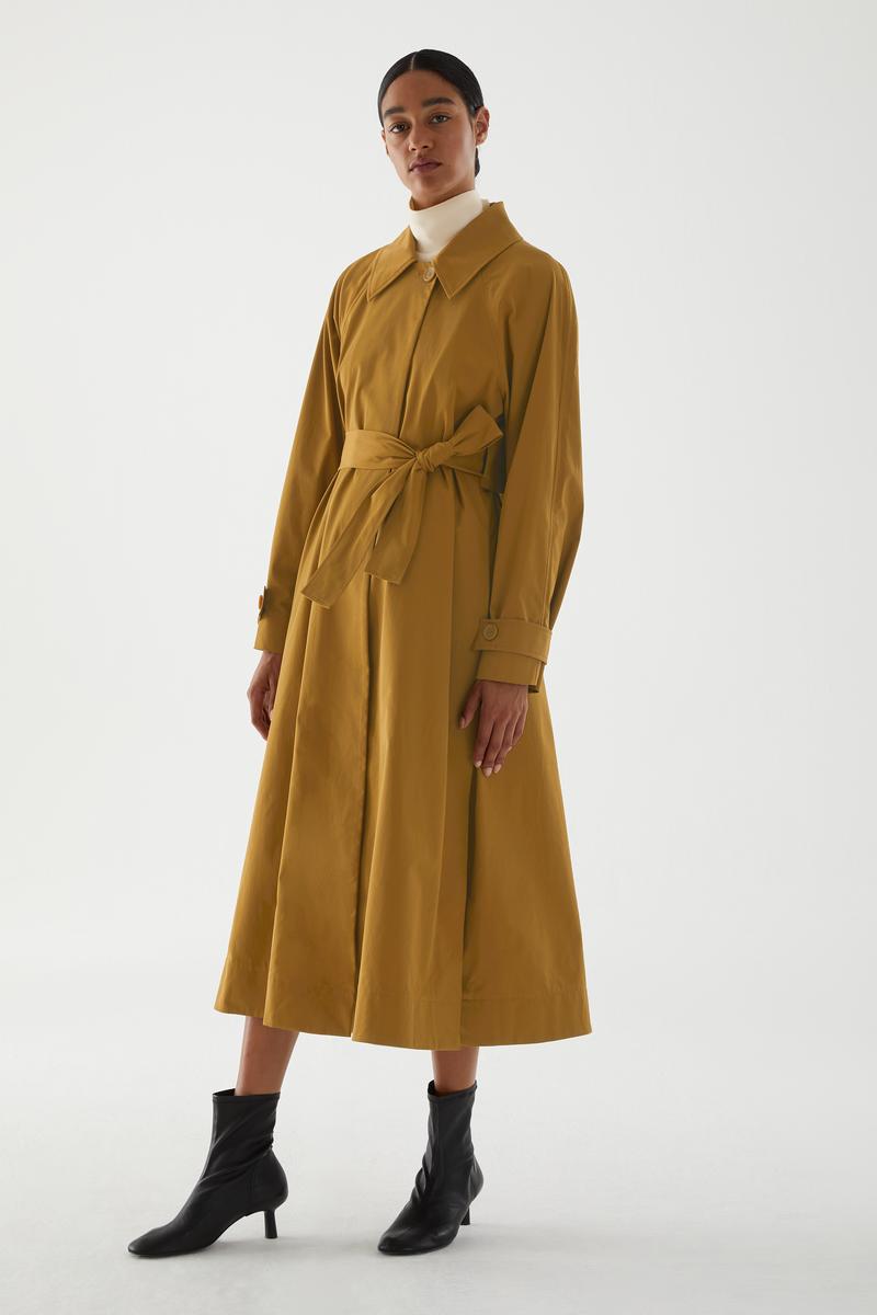 ORGANIC COTTON OVERSIZED TRENCH COAT