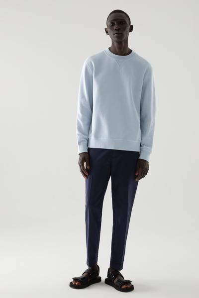 COS ワッフル編みオーガニックコットンスウェット