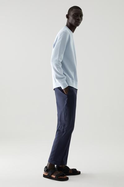 COS ワッフル編みオーガニックコットンスウェット