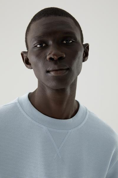 COS ワッフル編みオーガニックコットンスウェット