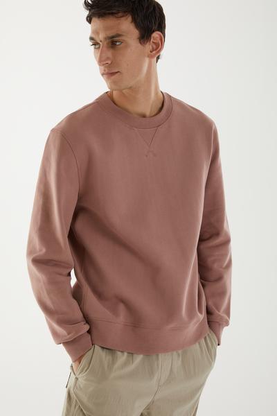 COS 起毛オーガニックコットン リラックススウェット