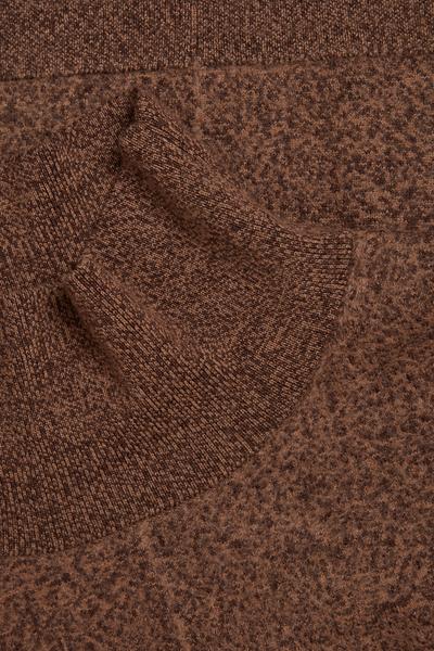 COS ウール素材クロップドタートルネックセーター