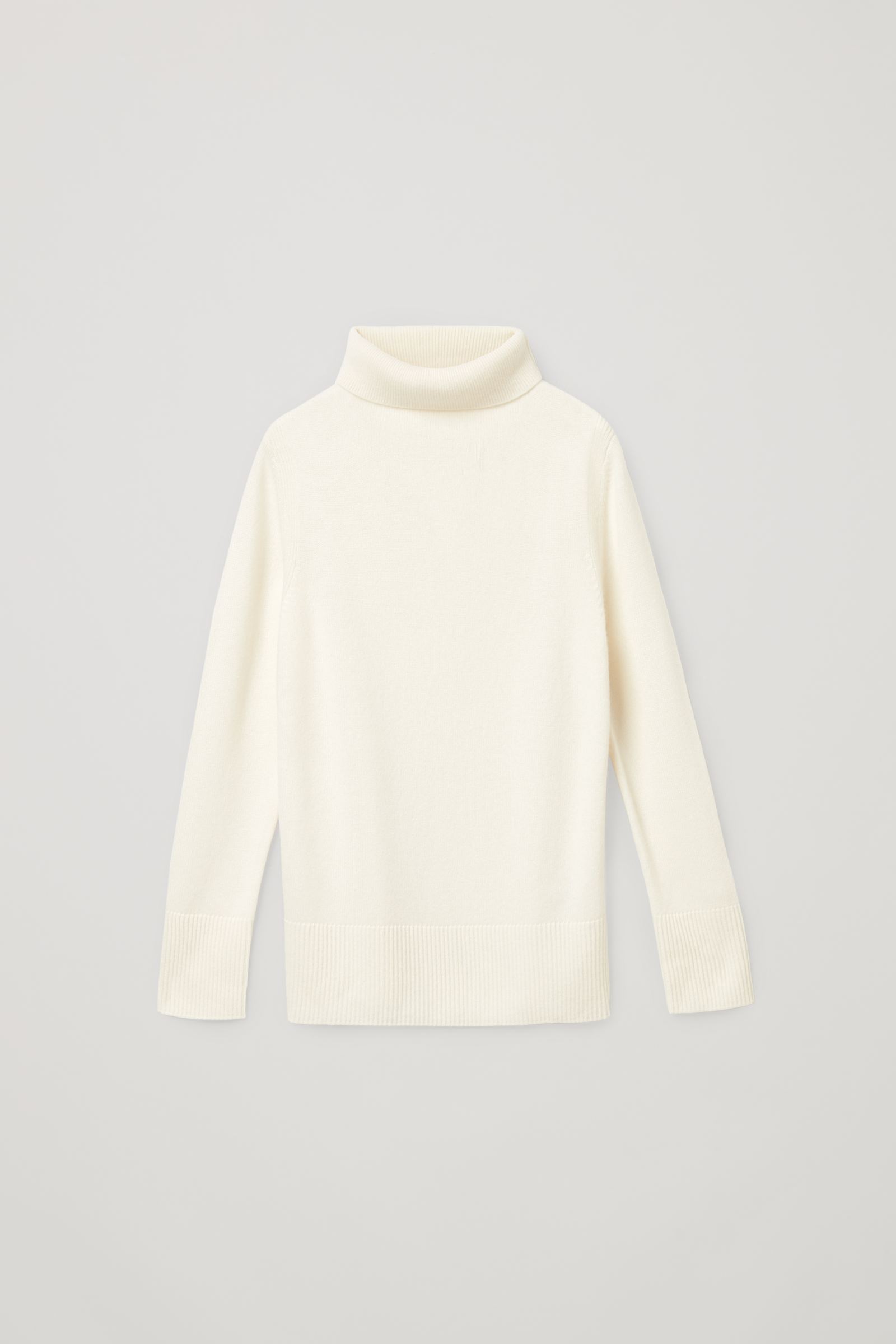 CASHMERE ROLL-NECK JUMPER カシミヤ タートルネックセーター｜COS  