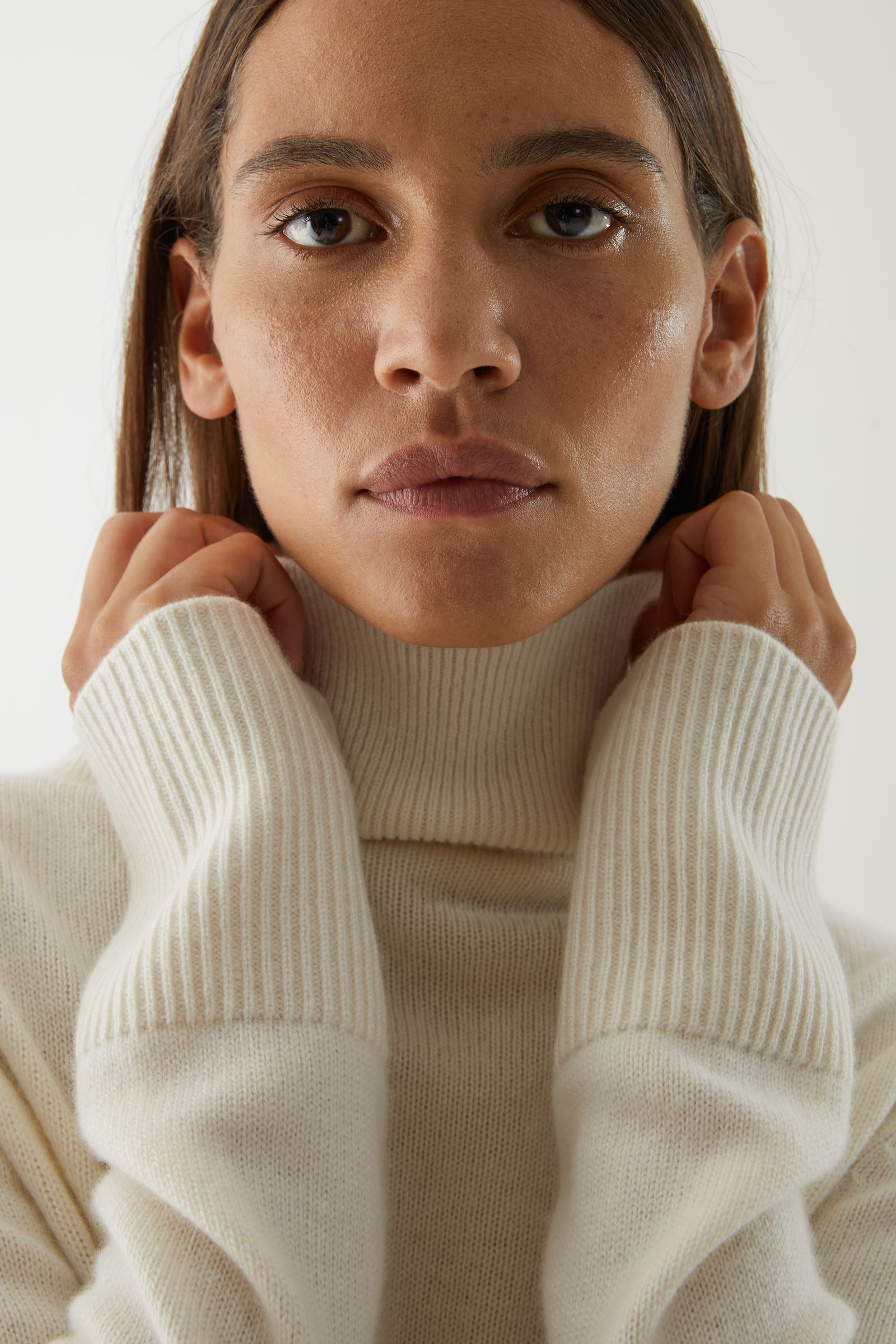 COSカシミヤタートルネックセーターM012-1-S cos タートルネックニット