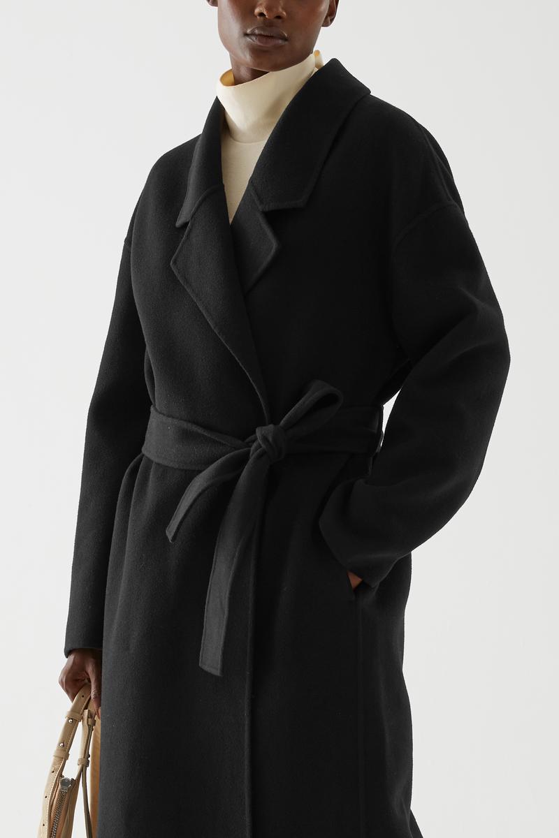 【値下げ中！】junhashimoto BELTED COAT サイズ4（L） WOOL MIX RELAXED BELTED COAT ウール混紡ベルト付きリラックスコート