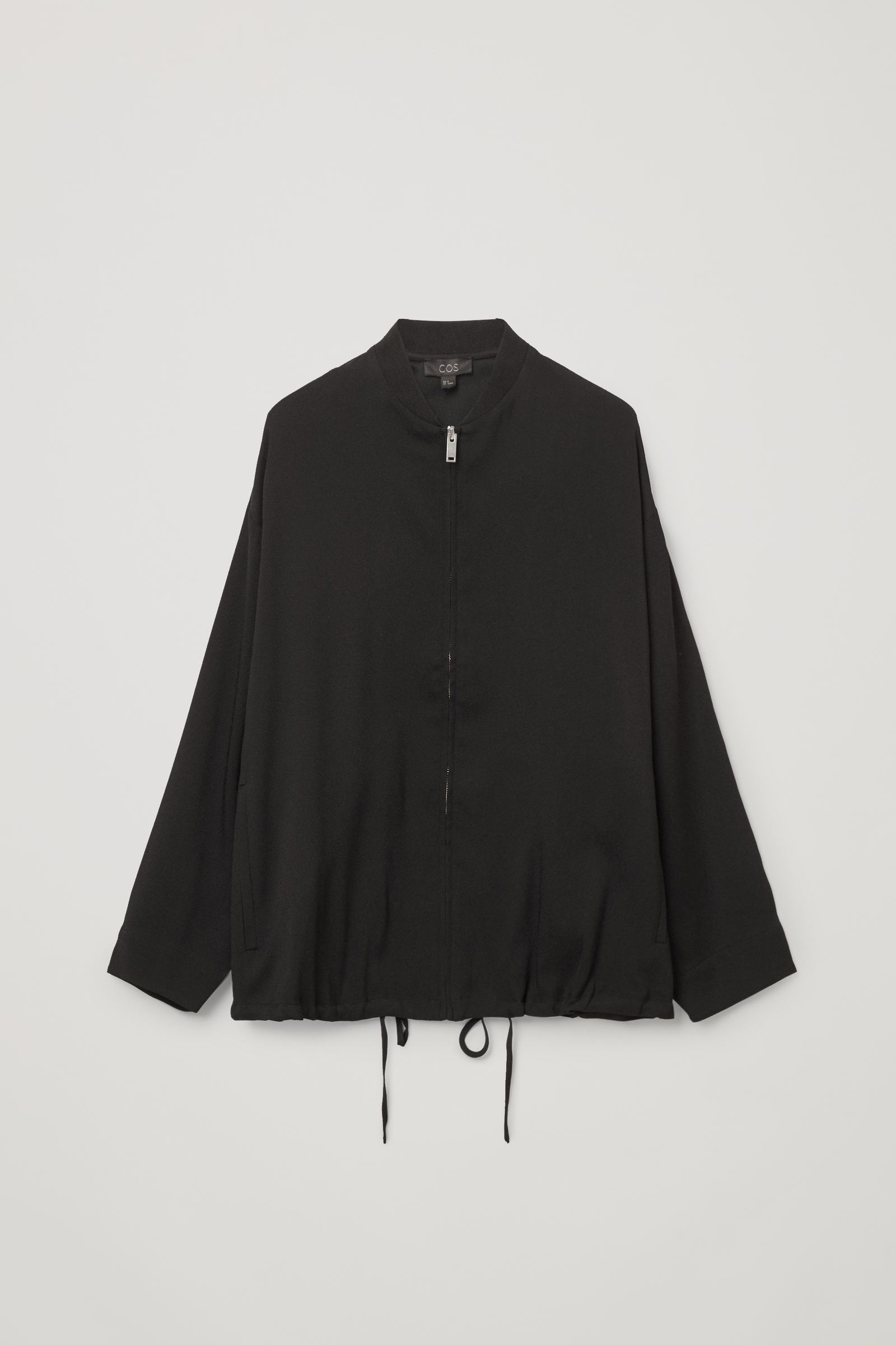 LIGHTWEIGHT DRAWSTRING BOMBER JACKET ひも付きボンバージャケット 