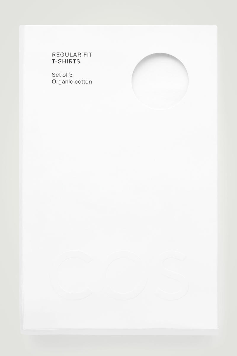 COS レギュラーフィットTシャツ3枚セット
