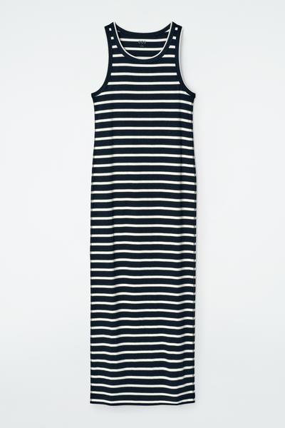 COS リブ編みワンピース