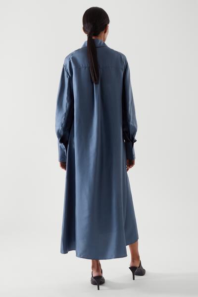 Silk Midi Shirt Dress シルクシャツワンピース Cos コス 公式オンラインストア Silk Midi Shirt Dress シルクシャツワンピース Cos コス 公式オンラインストア
