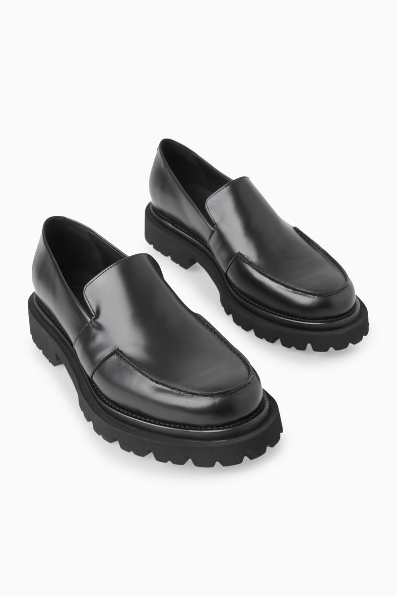 COS ローファー　39 CHUNKY LOAFERS チャンキーローファー ブラック｜COS コス 公式