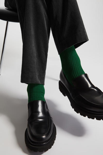 COS リブ編みソックス