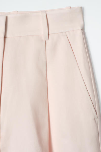 COS ハイウエスト ワイドレッグパンツ