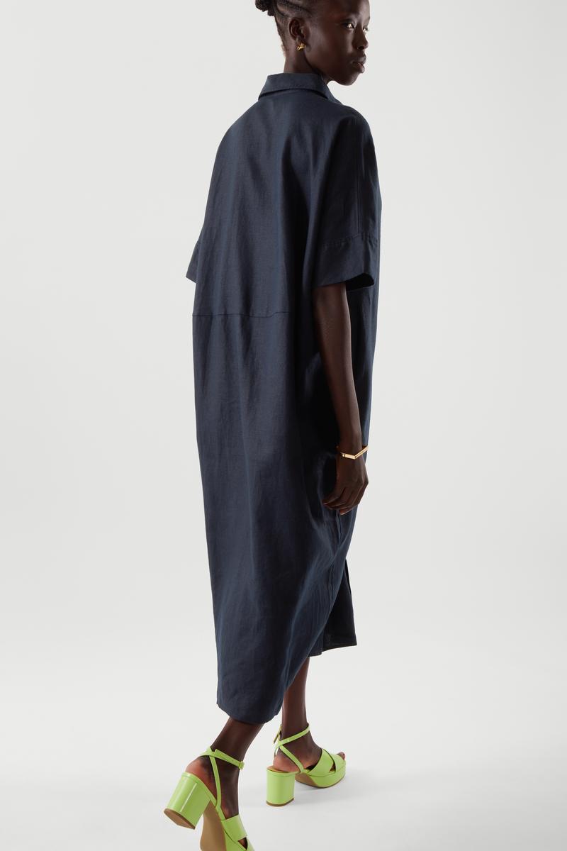 LINEN　ワンピース セール】 《XS-LLsize》マルチウェイニットワンピース【洗濯機