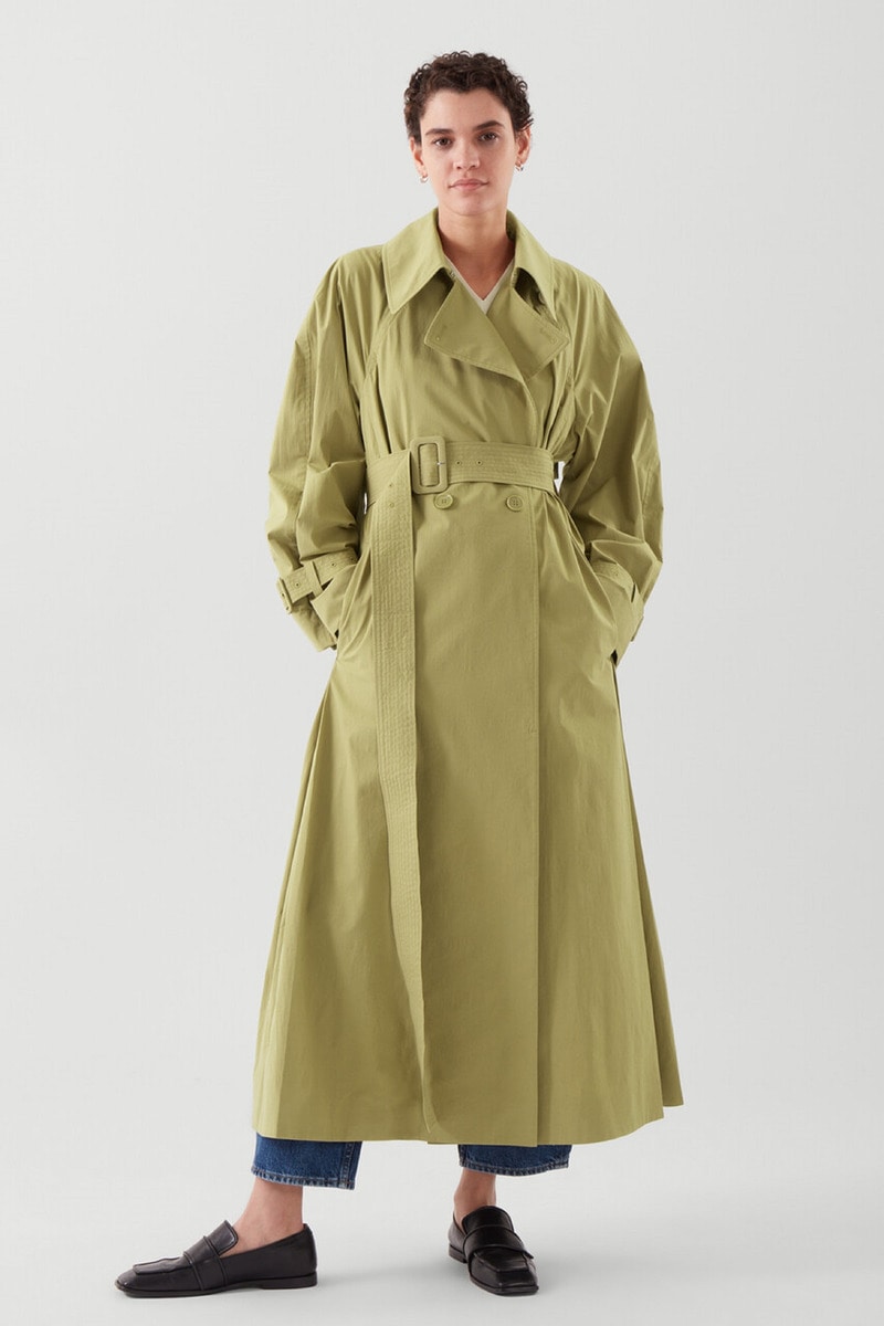 RELAXED-FIT LACE-UP TRENCH COAT リラックスフィットレースアップ