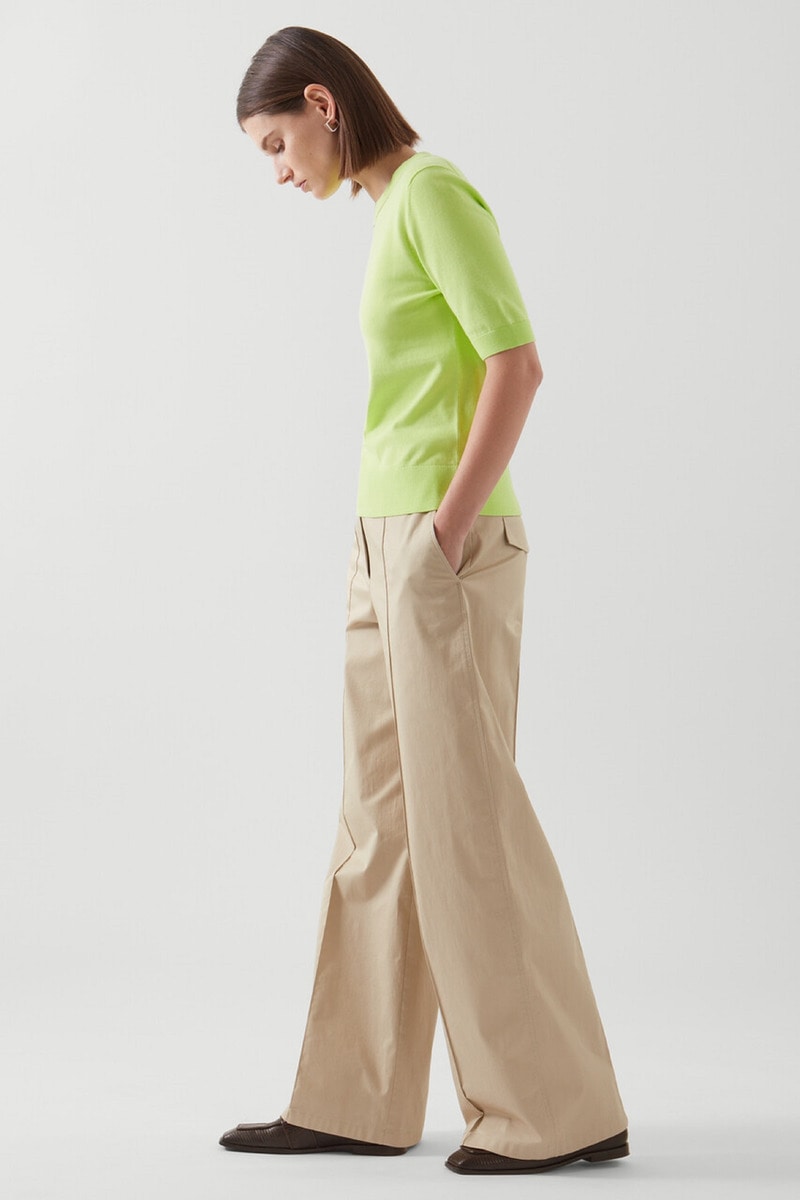 COS 半袖ニットTシャツ