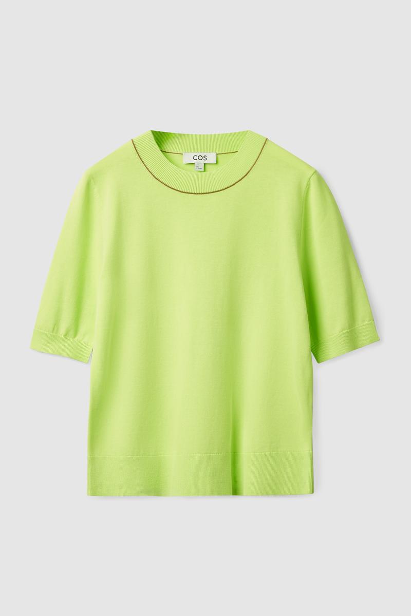 COS 半袖ニットTシャツ
