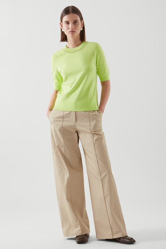 COS 半袖ニットTシャツ