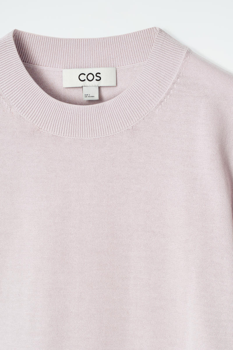 COS 半袖ニットTシャツ