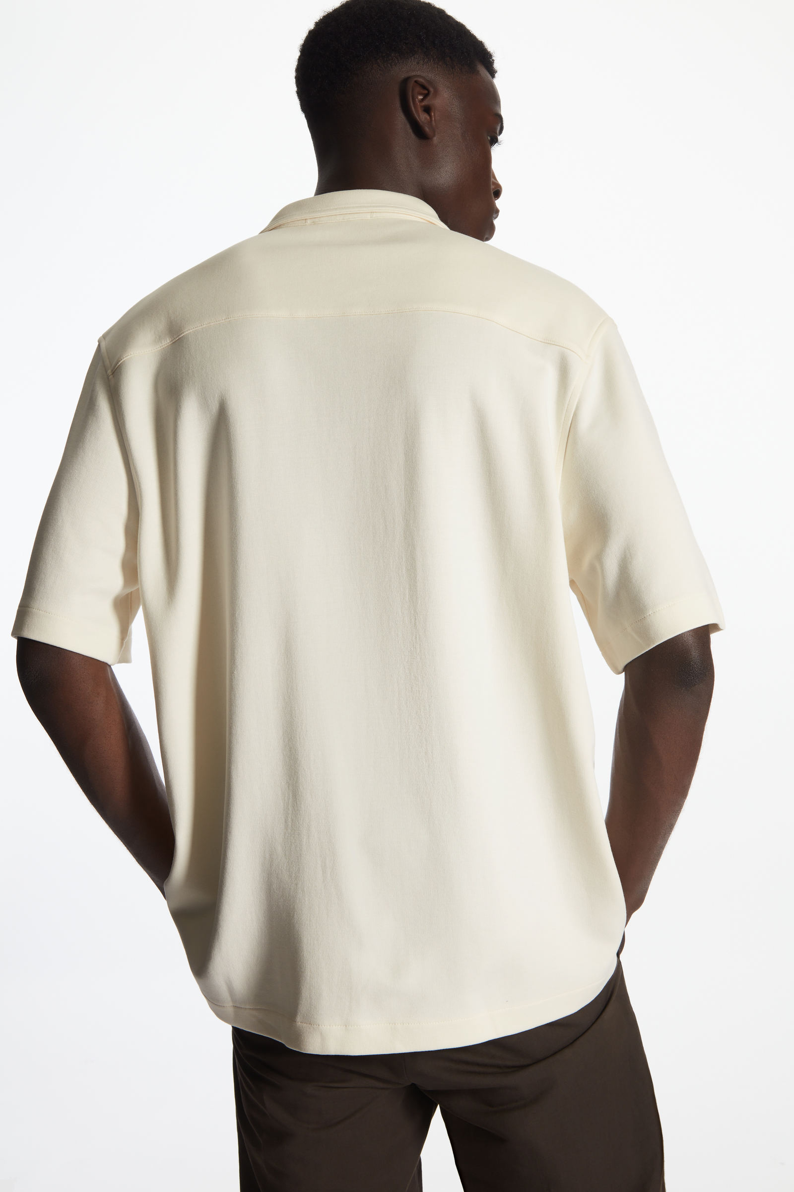 RELAXED-FIT JERSEY SHIRT リラックスフィット ジャージーシャツ