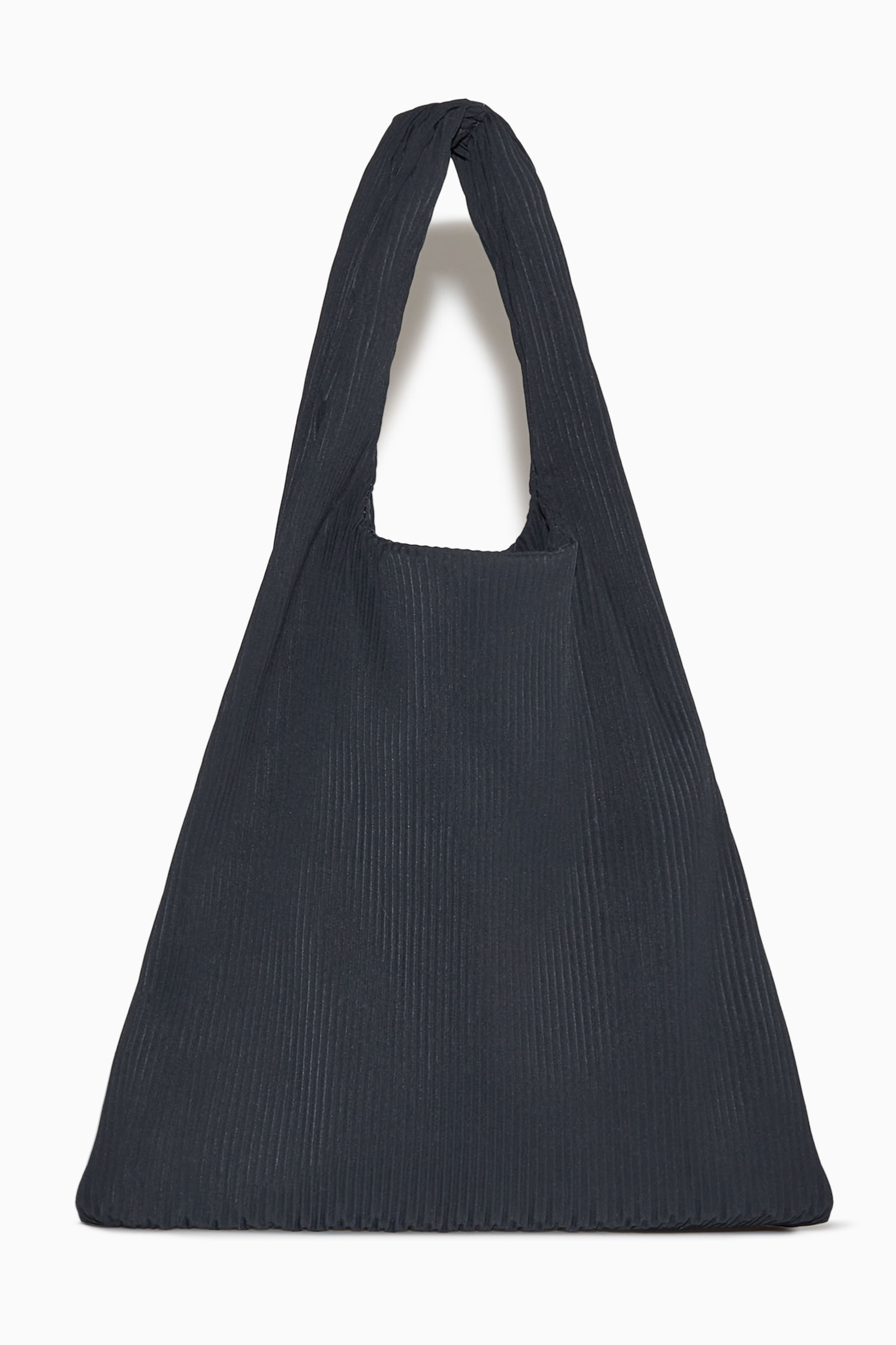 PLEATED TOTE BAG プリーツトートバッグ ネイビー｜COS コス 公式 