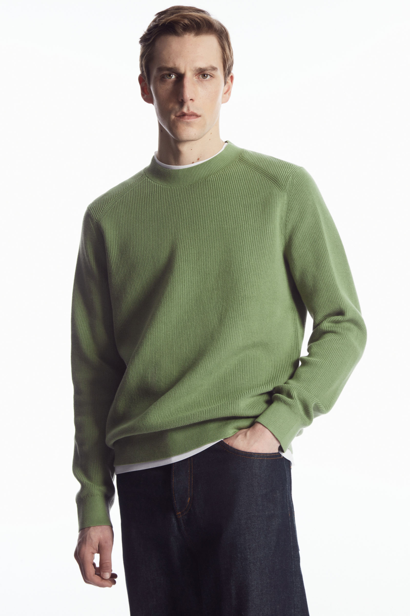 新品　OAMC STATIC CREWNECK KNITED 21aw L oamc Static Crewneck サイズL 新品未使用 【公式通販】