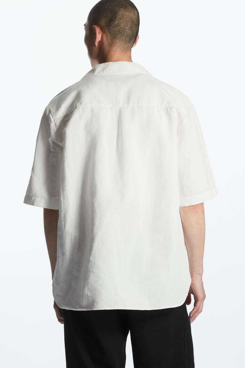 RELAXED-FIT CAMP-COLLAR SHIRT リラックスフィット キャンプカラー