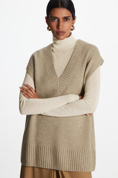 COS カシミヤ100%ベスト