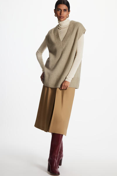 COS カシミヤ100%ベスト