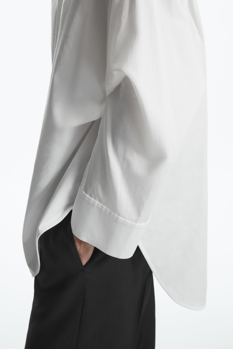 COS オーバーサイズテーラードシャツ