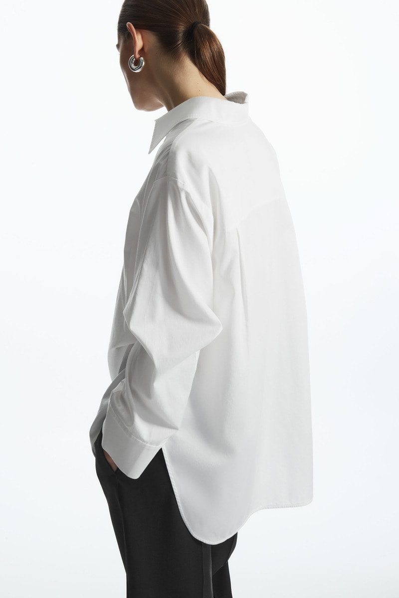 COS オーバーサイズテーラードシャツ