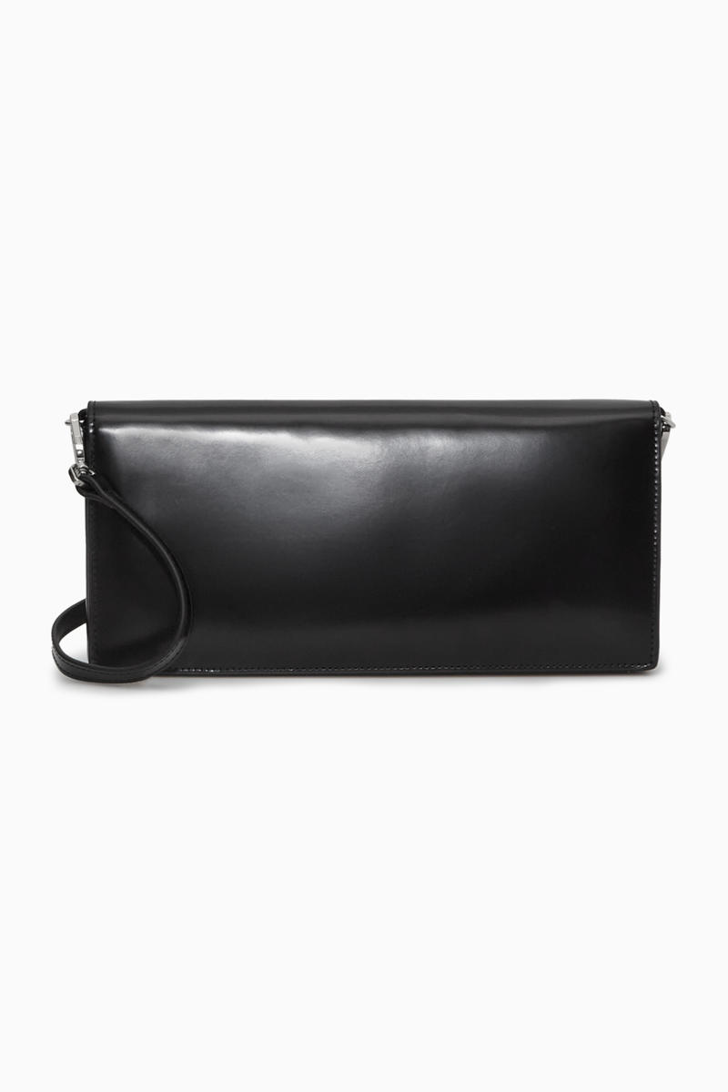 LEATHER BAGUETTE SHOULDER BAG レザーバゲットショルダーバッグ｜COS コス 公式オンラインストア