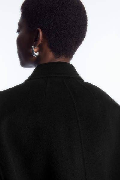 COS ボクシーフィット ダブルフェイスウールジャケット