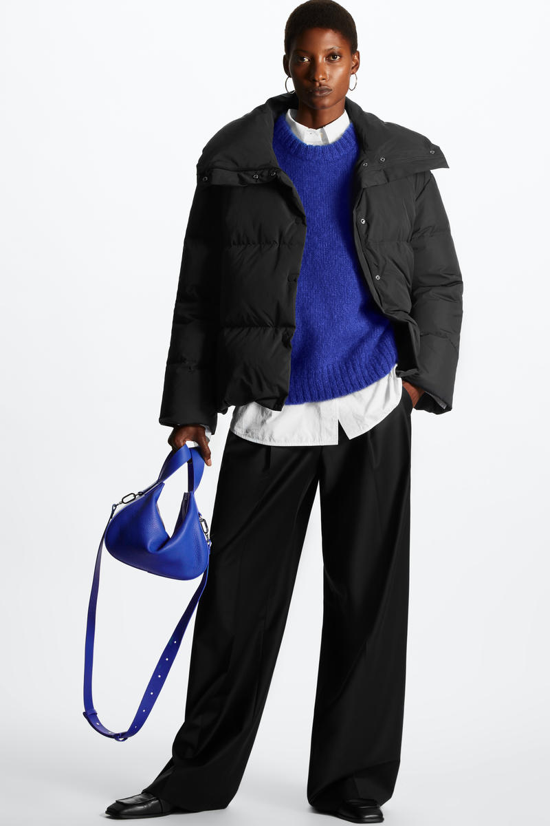 FUNNEL-NECK PUFFER COAT ファンネルネックパファーコート｜COS