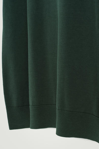 COS ニットシルクポロシャツ