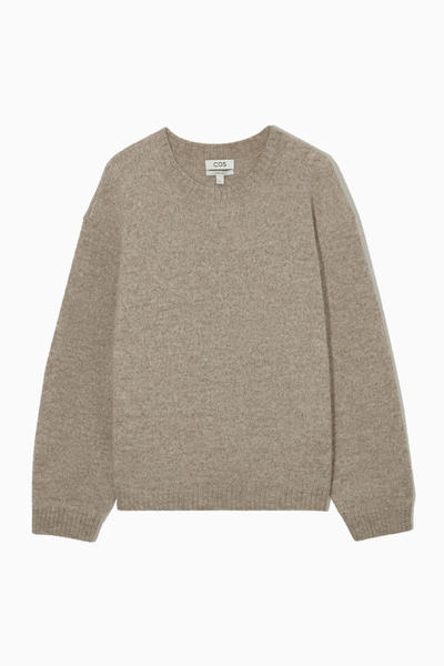 OVERSIZED ALPACA-BLEND JUMPER オーバーサイズ アルパカブレンド 