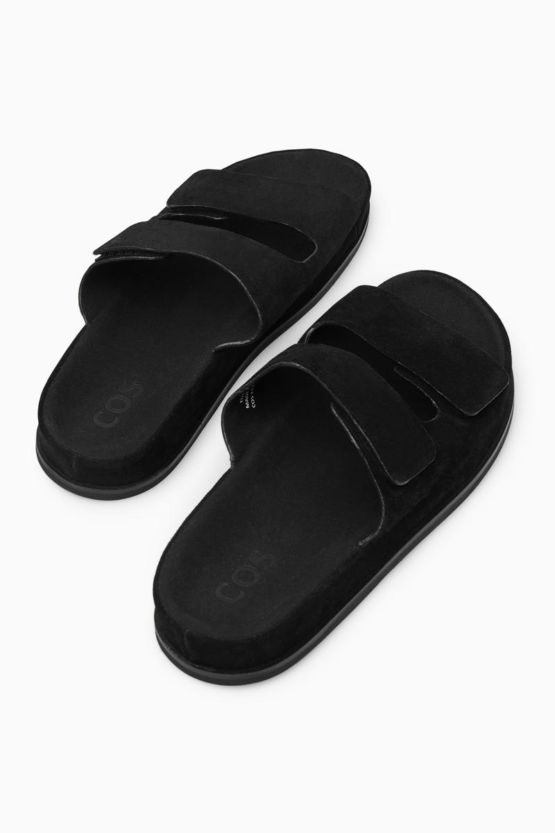 SUEDE SLIDES スエードサンダル｜COS コス 公式オンラインストア