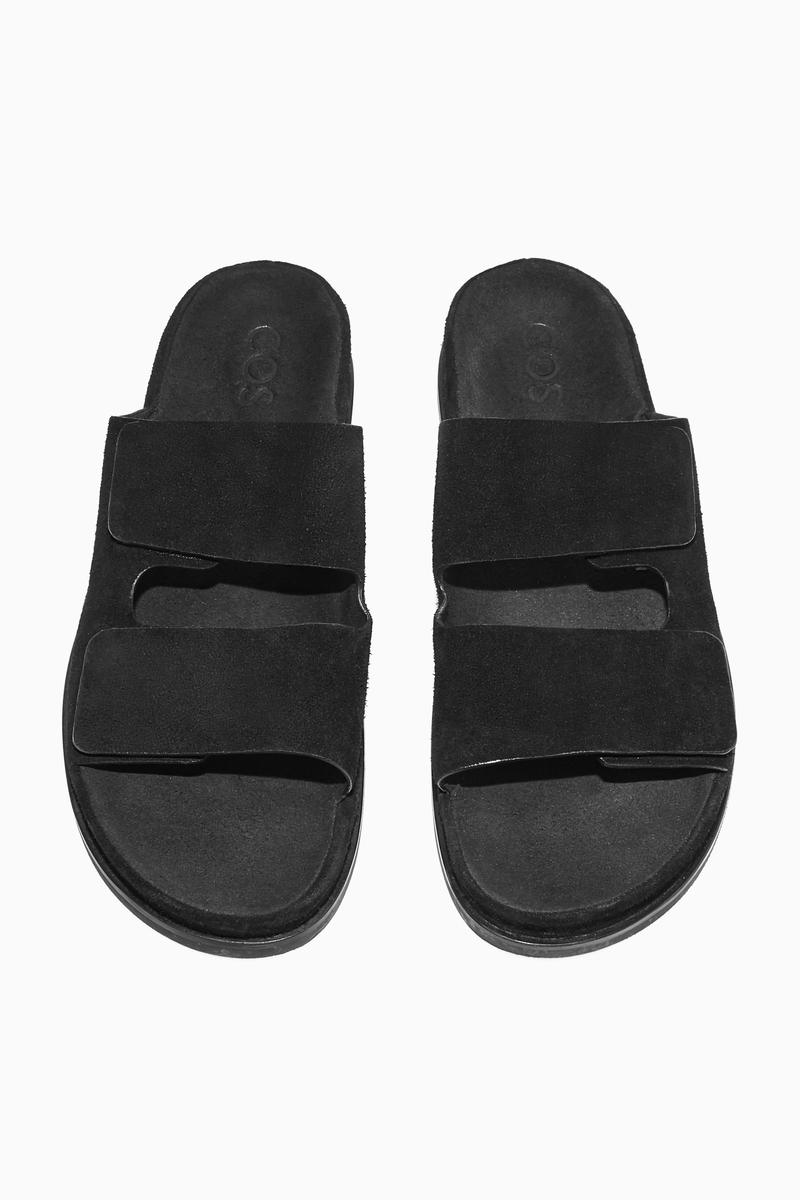 SUEDE SLIDES スエードサンダル｜COS コス 公式オンラインストア
