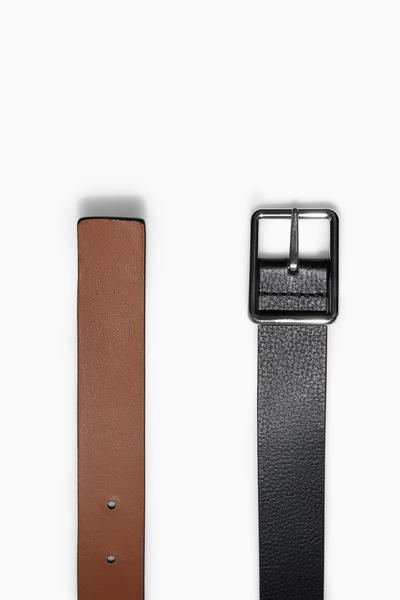 COS リバーシブルレザーベルト