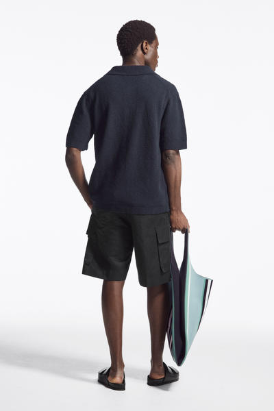 COS ブークレニットポロシャツ