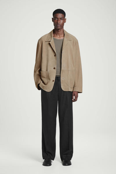 COS スクープネック リブニットタンクトップ