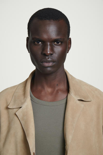 COS スクープネック リブニットタンクトップ