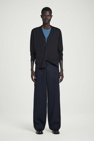 COS スクープネック リブニットタンクトップ