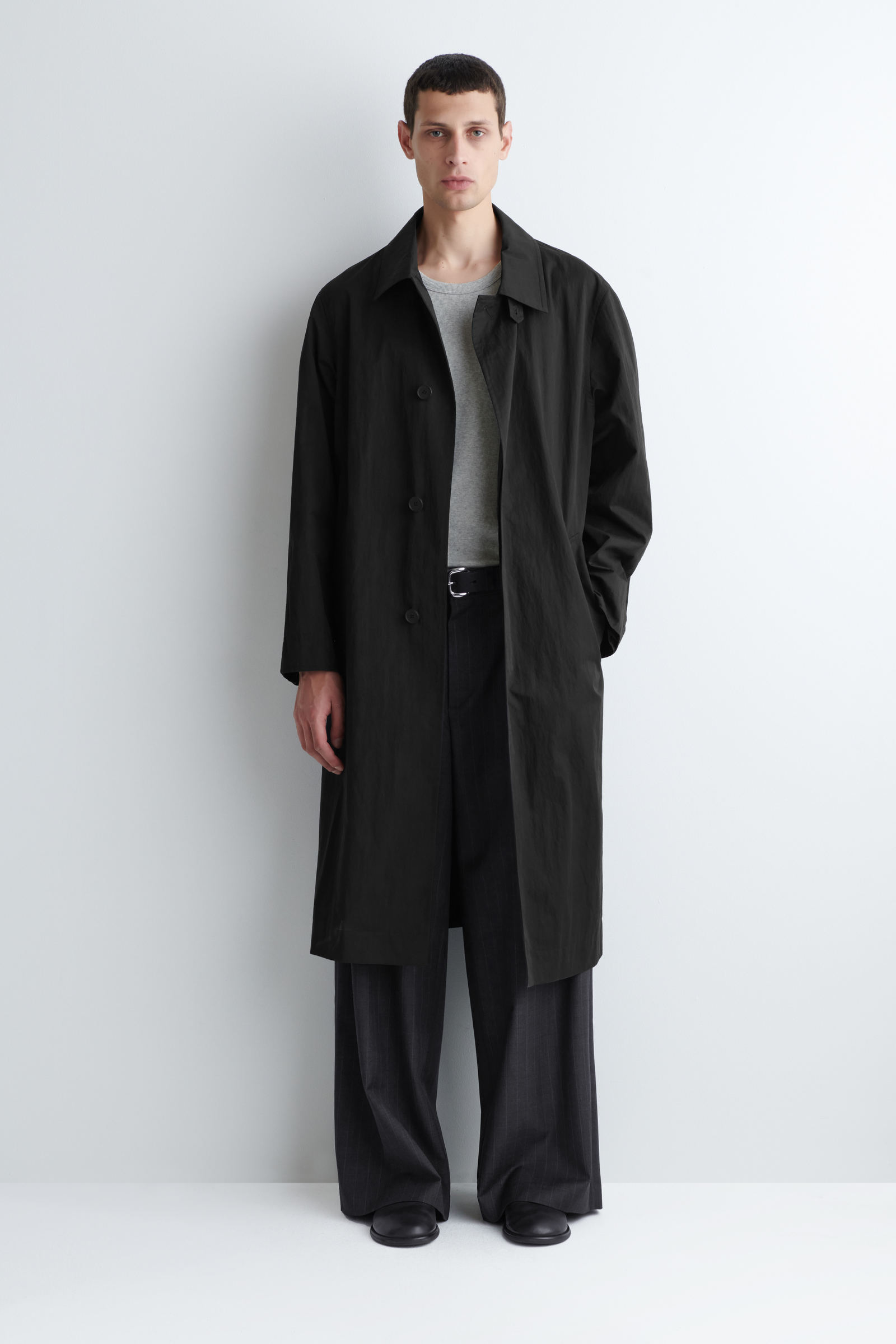 SCOOP-NECK RIBBED TANK TOP スクープネック リブニットタンク