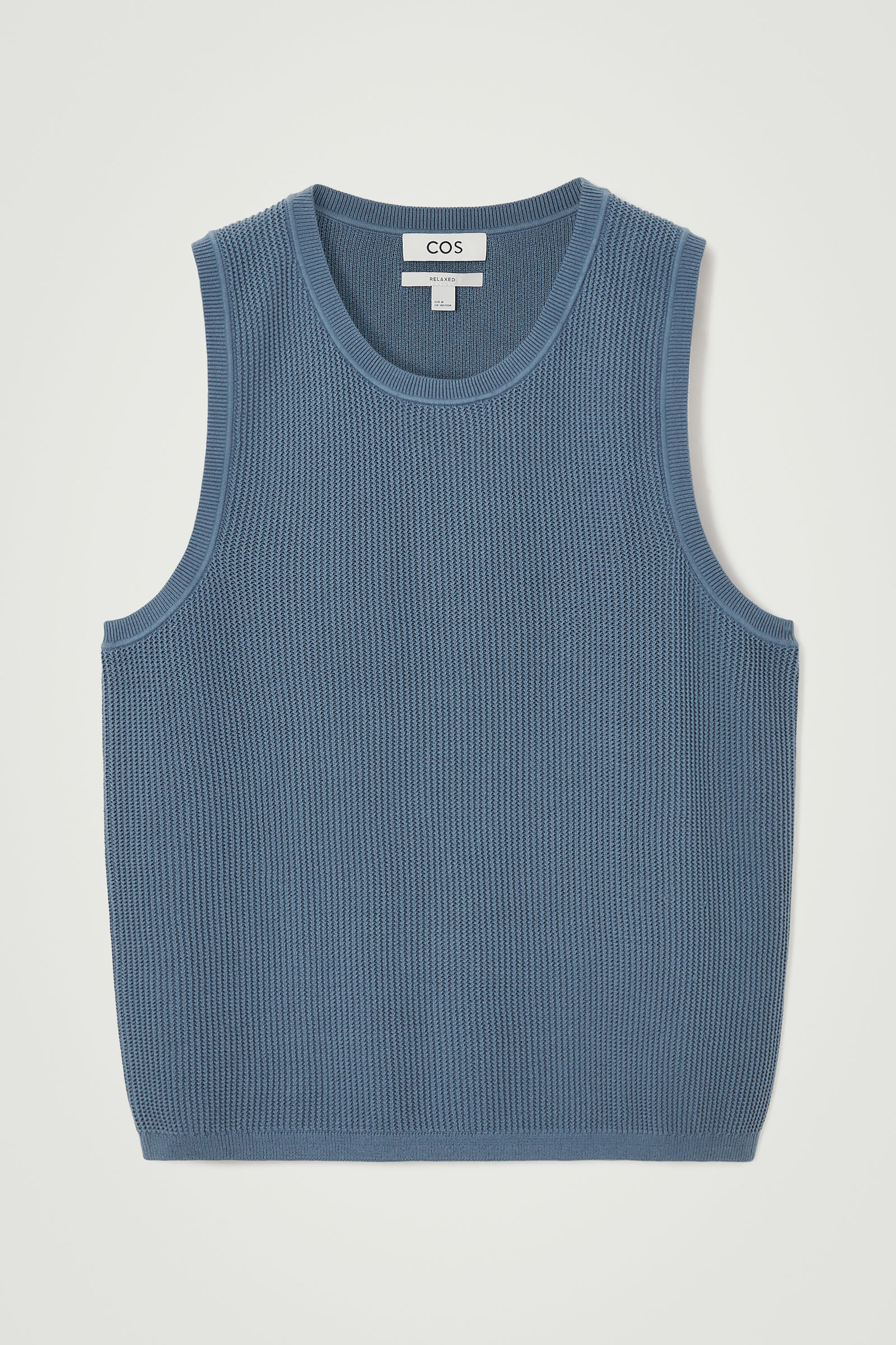 TEXTURED KNITTED VEST テクスチャードニットベスト｜COS コス 公式 