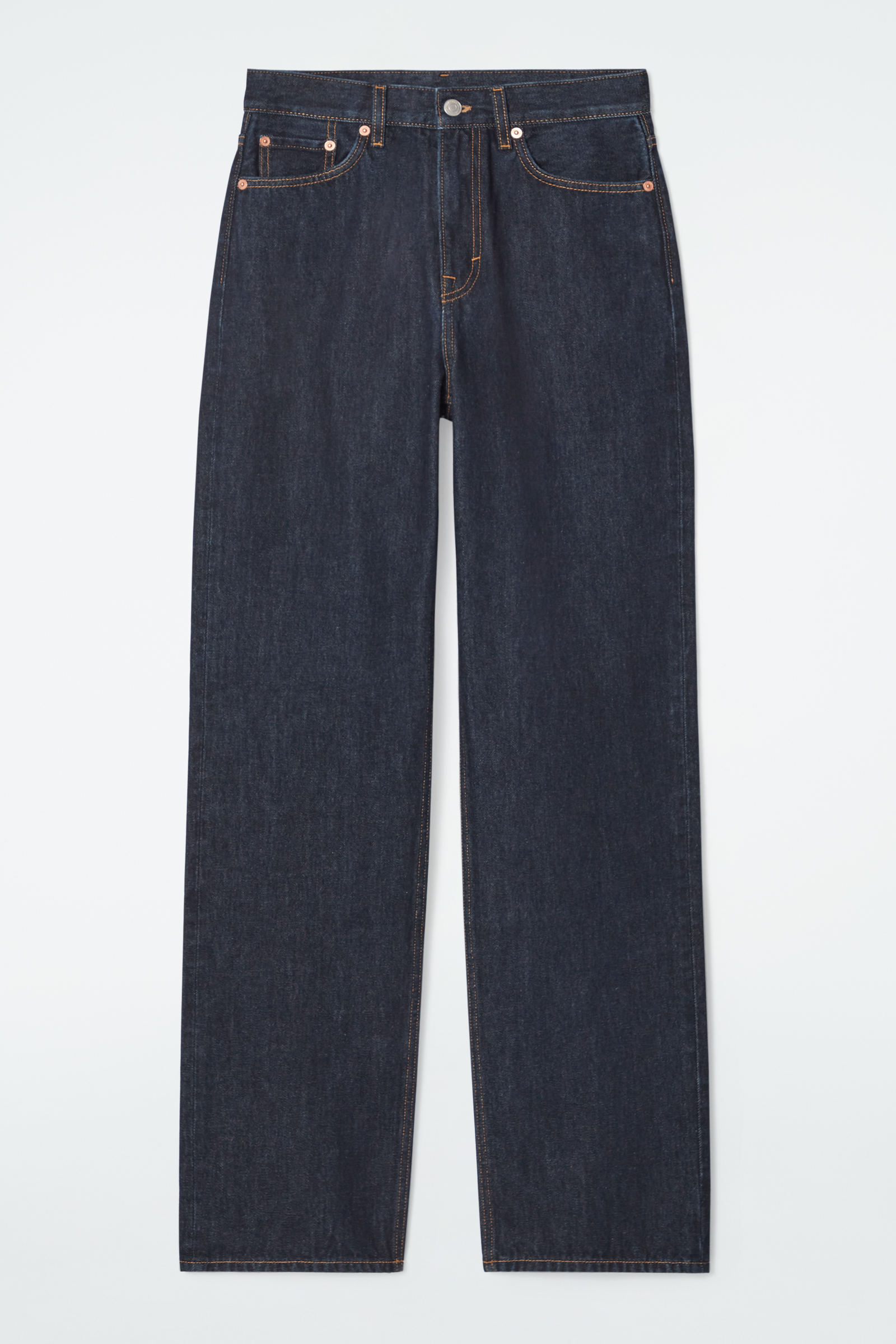 新品 COS COLUMN JEANS ストレート ブルー 25 デニム コス zz-1161887_76-223-1010016-2.